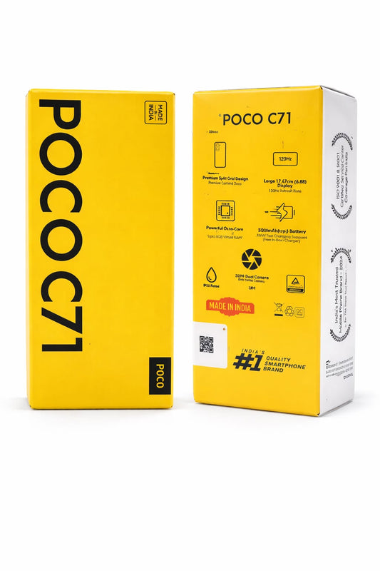 POCO C71 (4GB RAM, 64GB Storage)