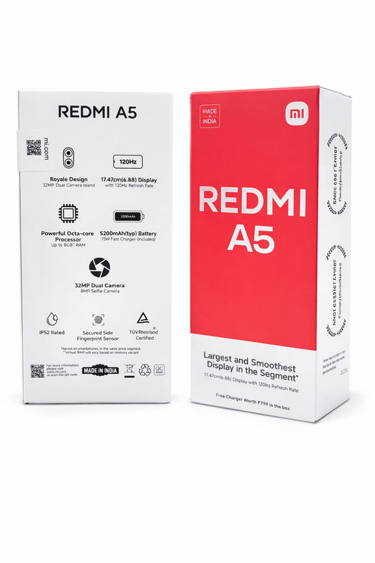 Redmi A5 (3GB RAM, 64GB Storage)